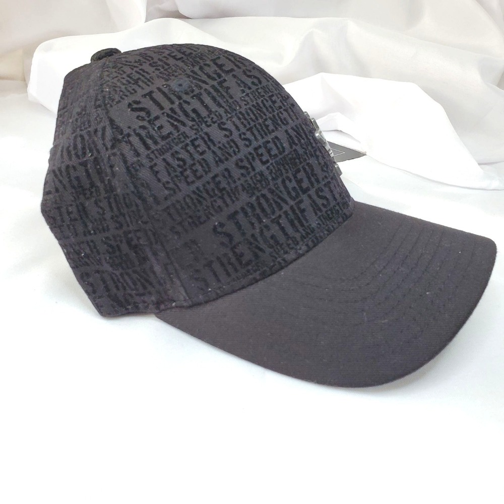 Black Flexfit Cap "My Motorcycle Is My Weapon" Hat S/M Speed And Strength NWT - Picture 8 of 9
